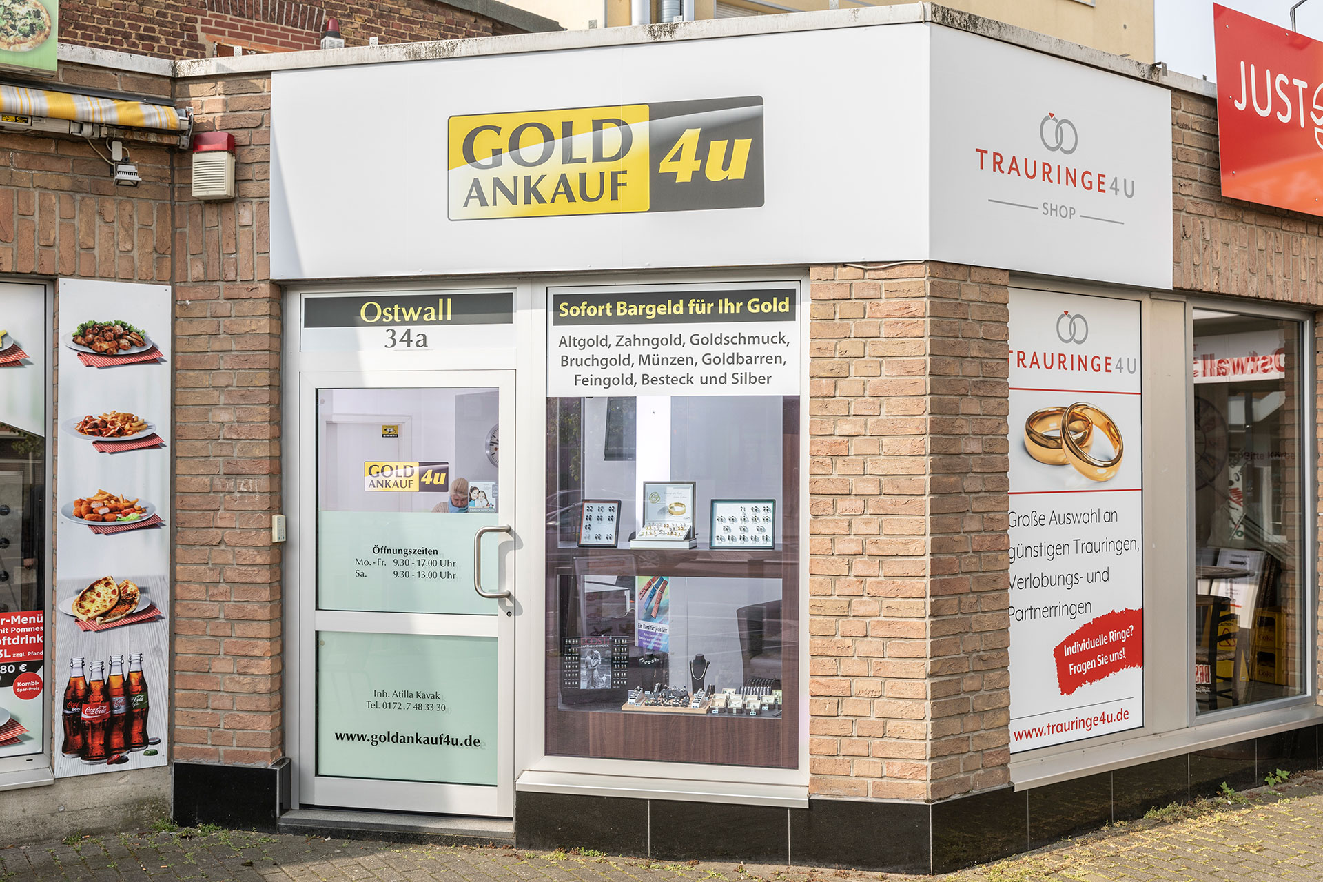 Goldankauf4u, Ostwall in Grevenbroich