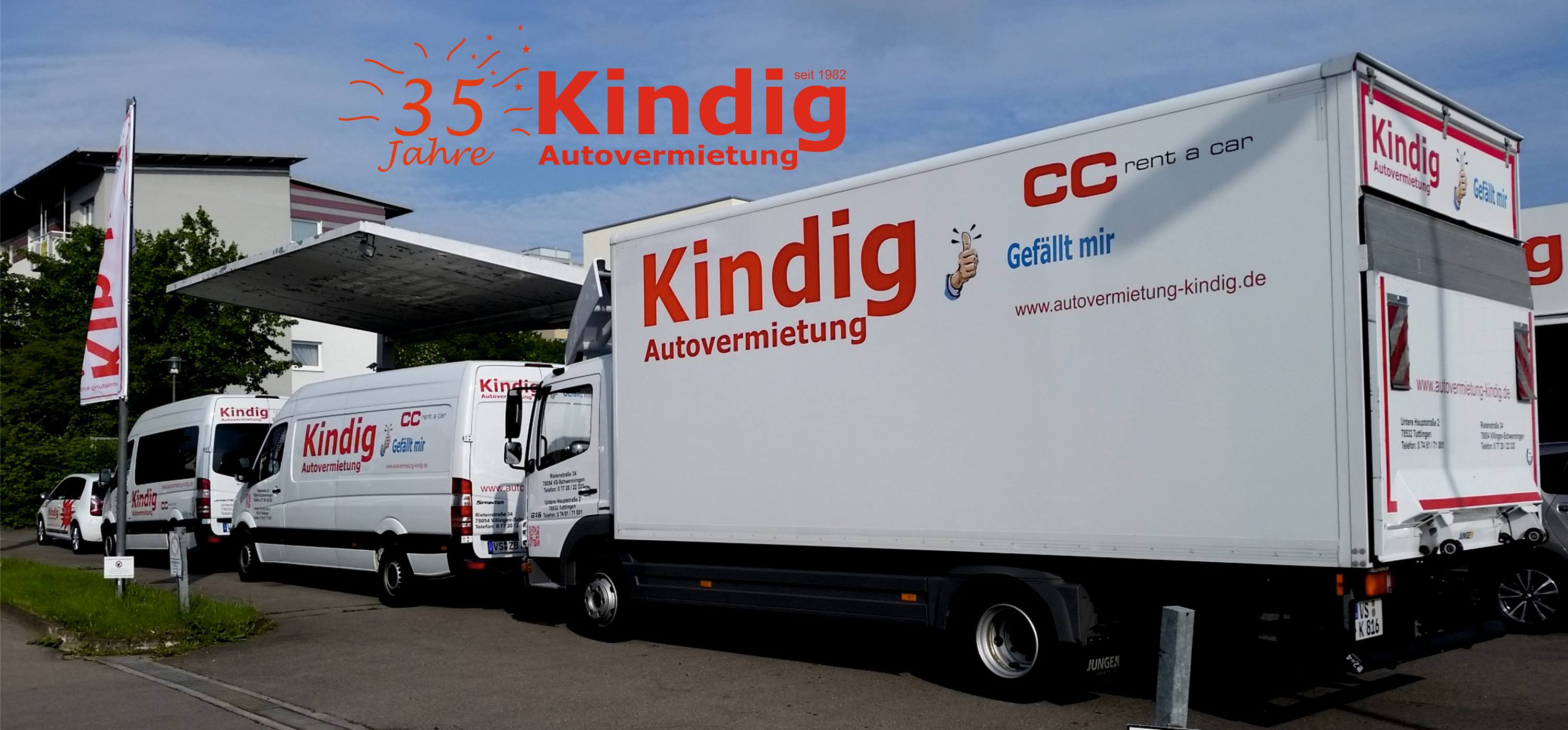 Kindig Autovermietung, Untere Hauptstraße in Tuttlingen