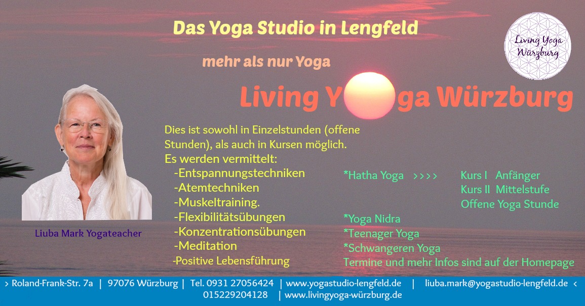 Living Yoga Wurzburg Wurzburg Roland Frank Str 7a Offnungszeiten Angebote
