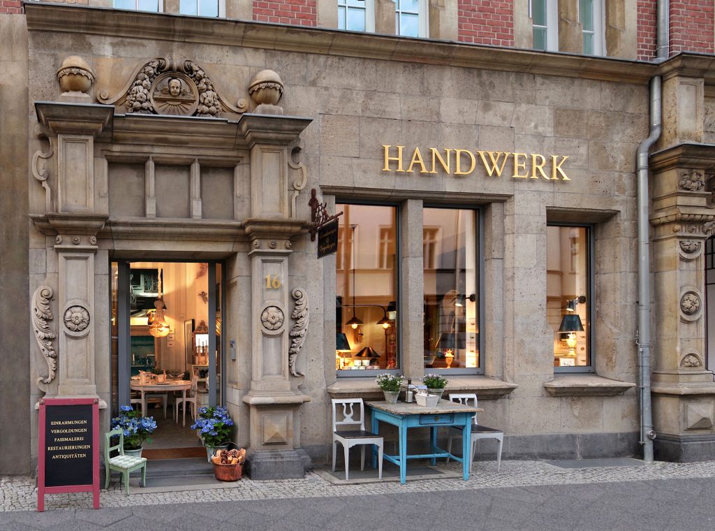 HANDWERK v. SCHRÖDER, Reinhardtstraße in Berlin