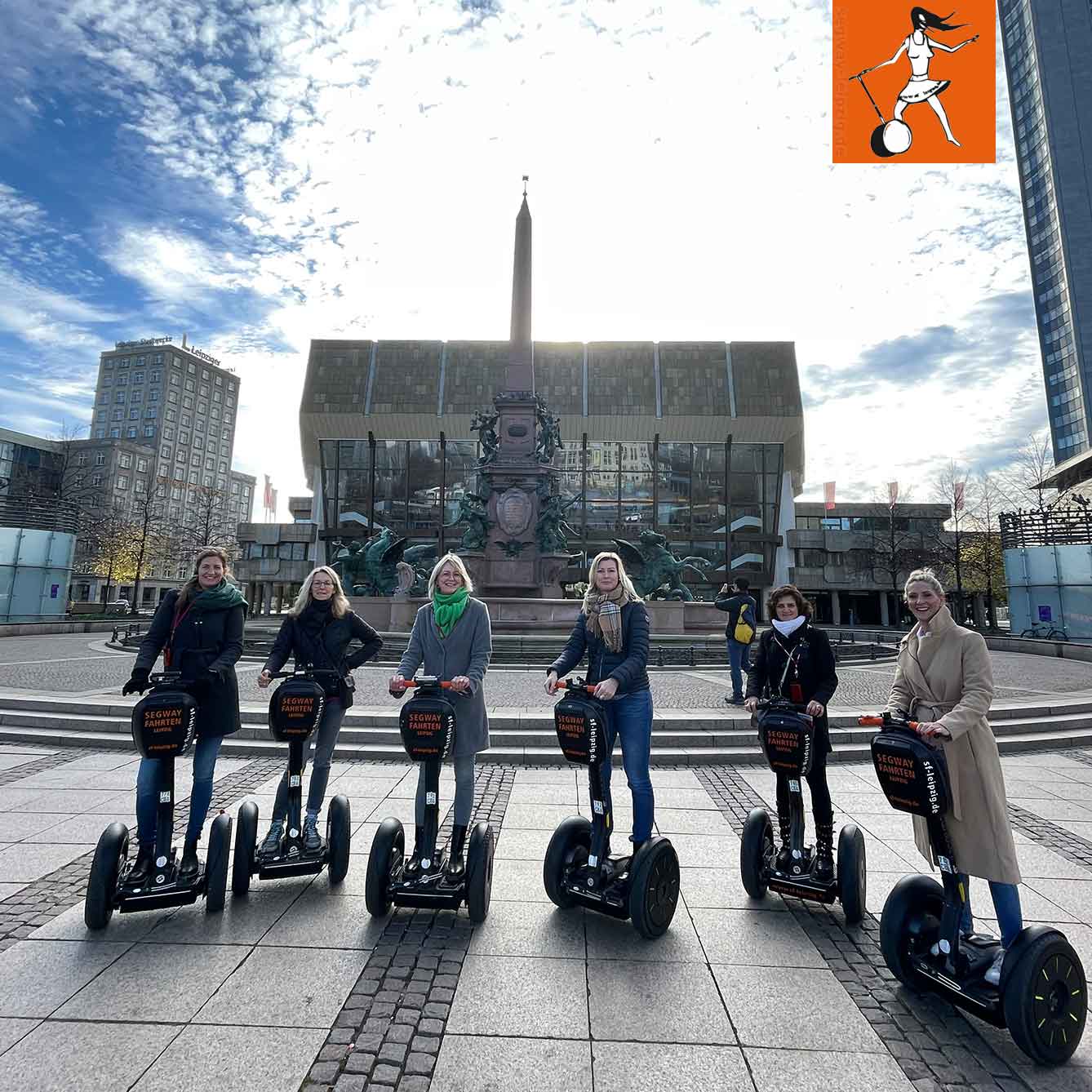 Segway Fahrten Leipzig - Stadttour & Parktour, Katharinenstrasse in Leipzig