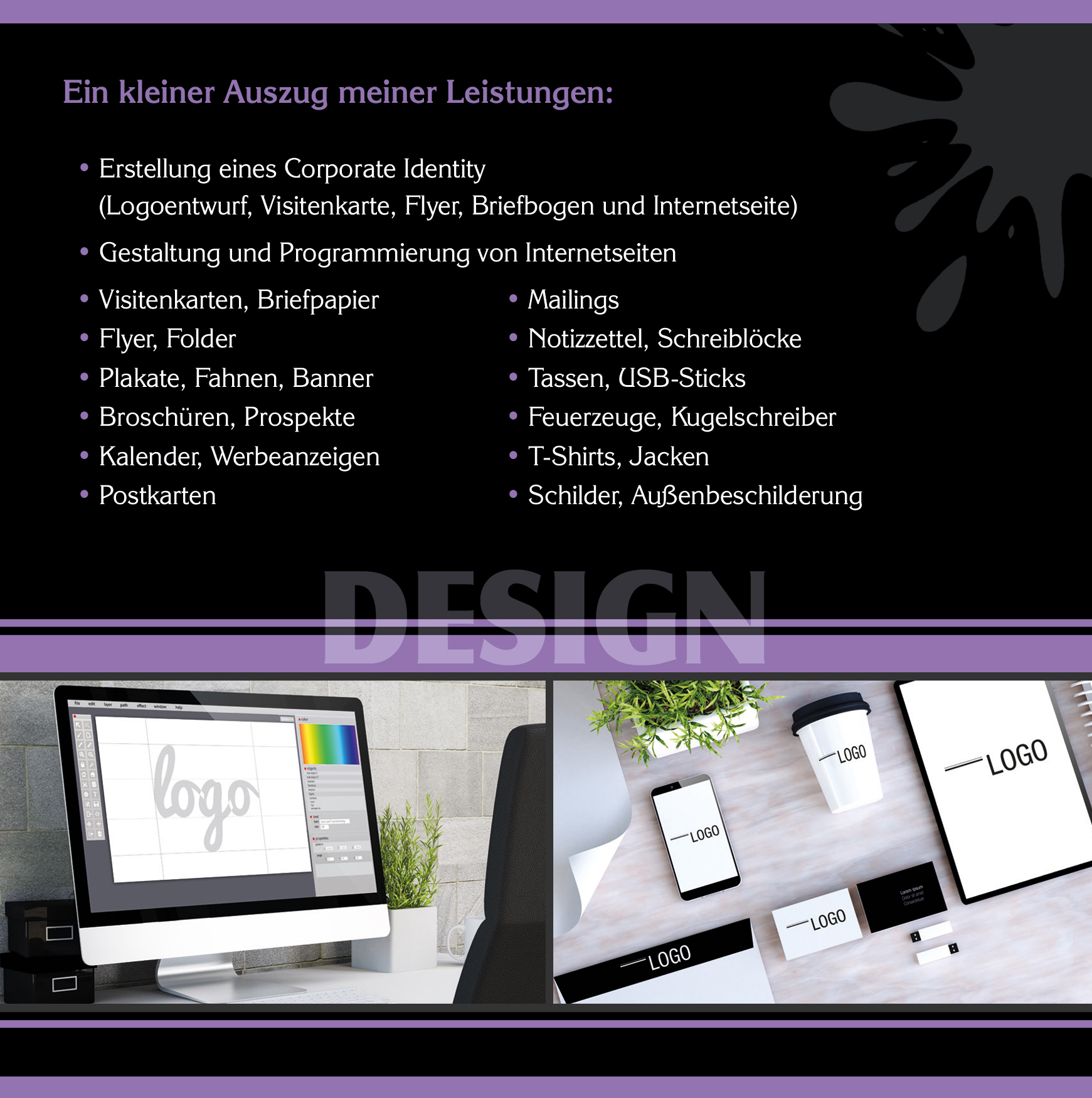 Grafik by Künstler Design, Neißestraße in Lübeck