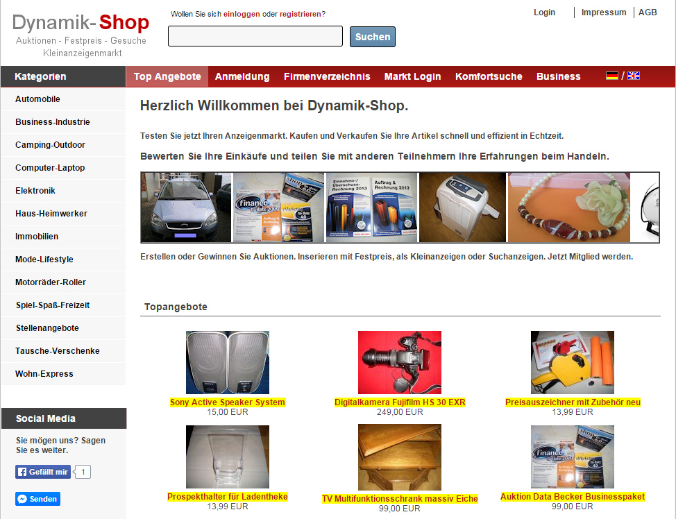 Dynamik-Shop, Provinzialstrass in Wadgassen