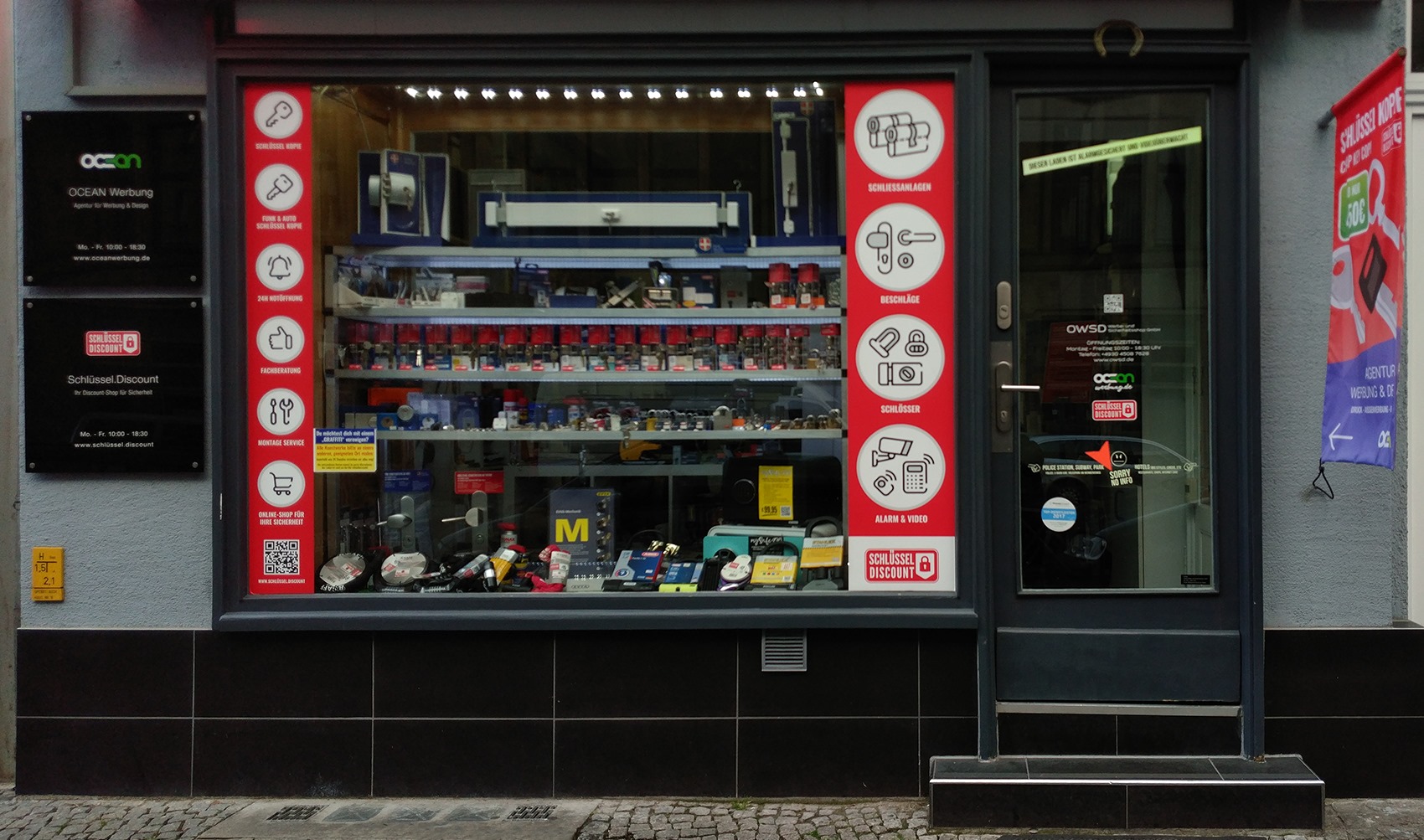 Schlüssel Discount • Berlin, Brunnenstraße 8 - Öffnungszeiten & Angebote
