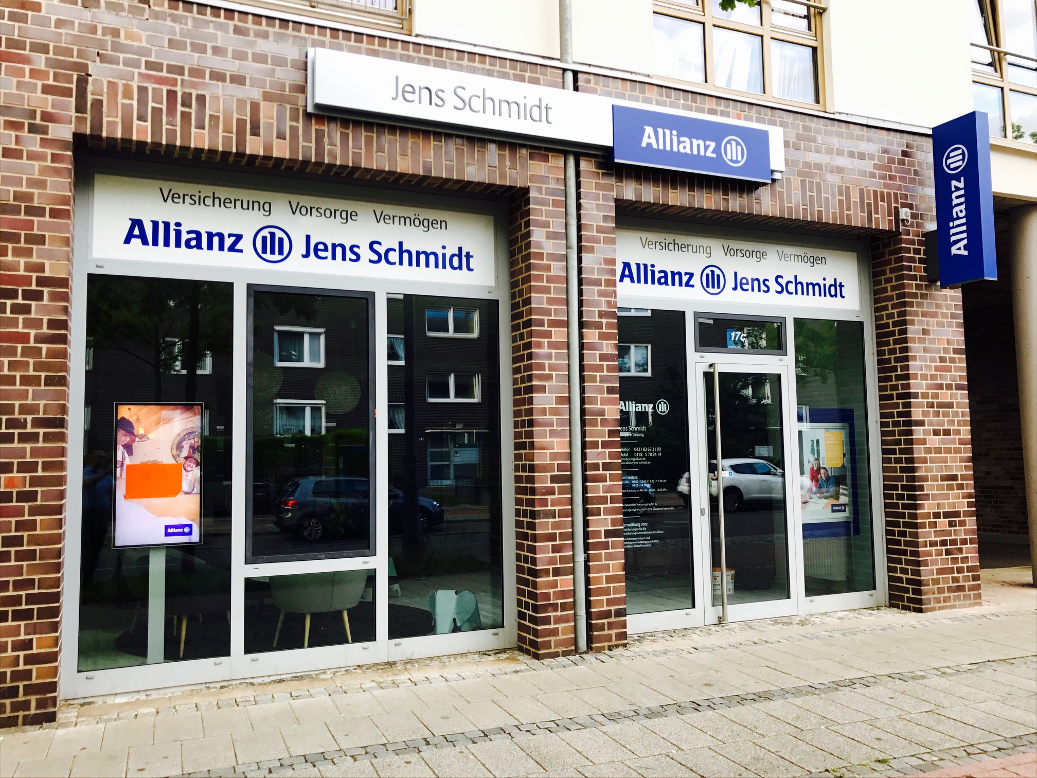 Allianz Versicherung und Baufinanzierung Jens Schmidt, Alfred-Faust-Straße in Bremen
