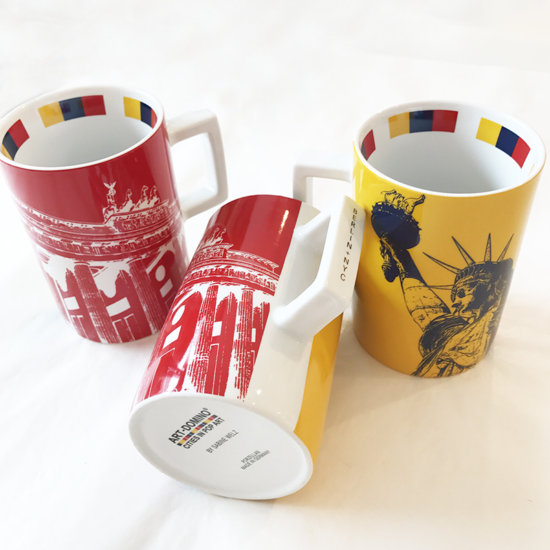 ART-DOMINO® CITIES IN POP ART BY SABINE WELZ, Schönhauser Allee in Berlin