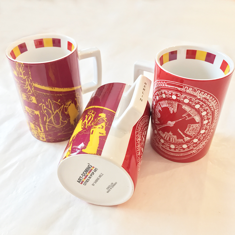 ART-DOMINO® CITIES IN POP ART BY SABINE WELZ, Schönhauser Allee in Berlin