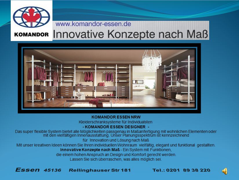 Schiebetüren Studio Komandor Jarosch, Rellinghauserstr in Essen