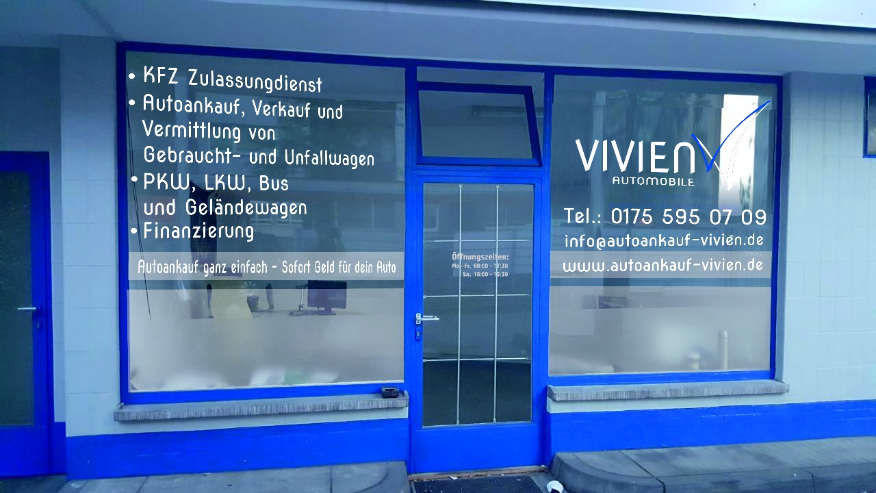 Autoankuf Vivien Automobile, Bernardstraße in Offenbach