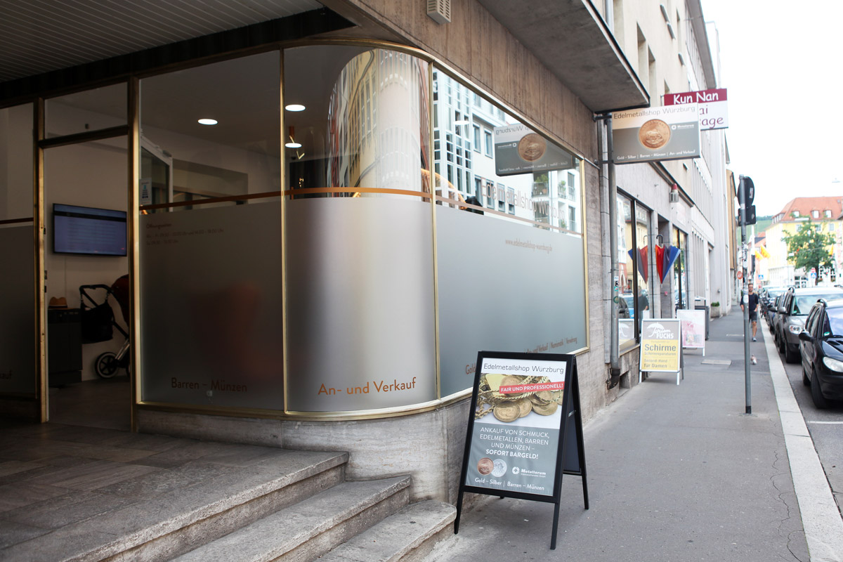 Edelmetallshop Würzburg, Karmelitenstraße in Würzburg