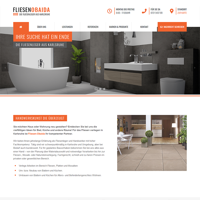 Paleacci - Webdesign Karlsruhe, Goethestraße in Ettlingen