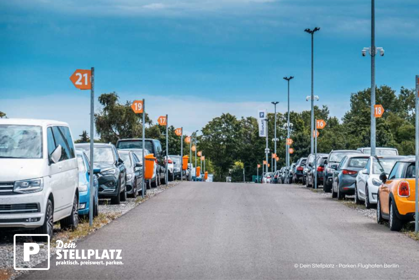 Dein Stellplatz GmbH - Parken am Flughafen Berlin Brandenburg BER, Hufenweg in Berlin