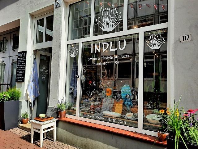 INDLU design store, Hüxstraße in Lübeck
