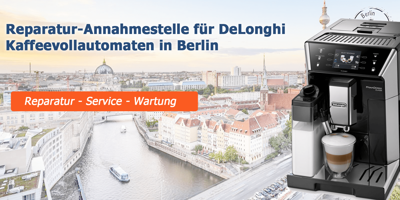 DeLonghi Reparaturannahmestelle Prenzlauer Berg, Bötzowstraße in Berlin
