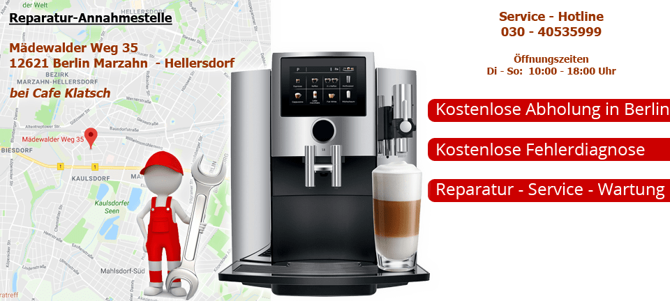 Jura Reparaturen Berlin, Mädewalder Weg in berlin