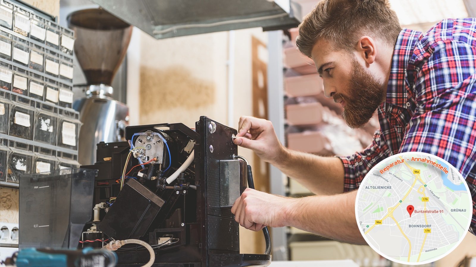 Jura Kundendienst Service, Buntzelstr. in Berlin