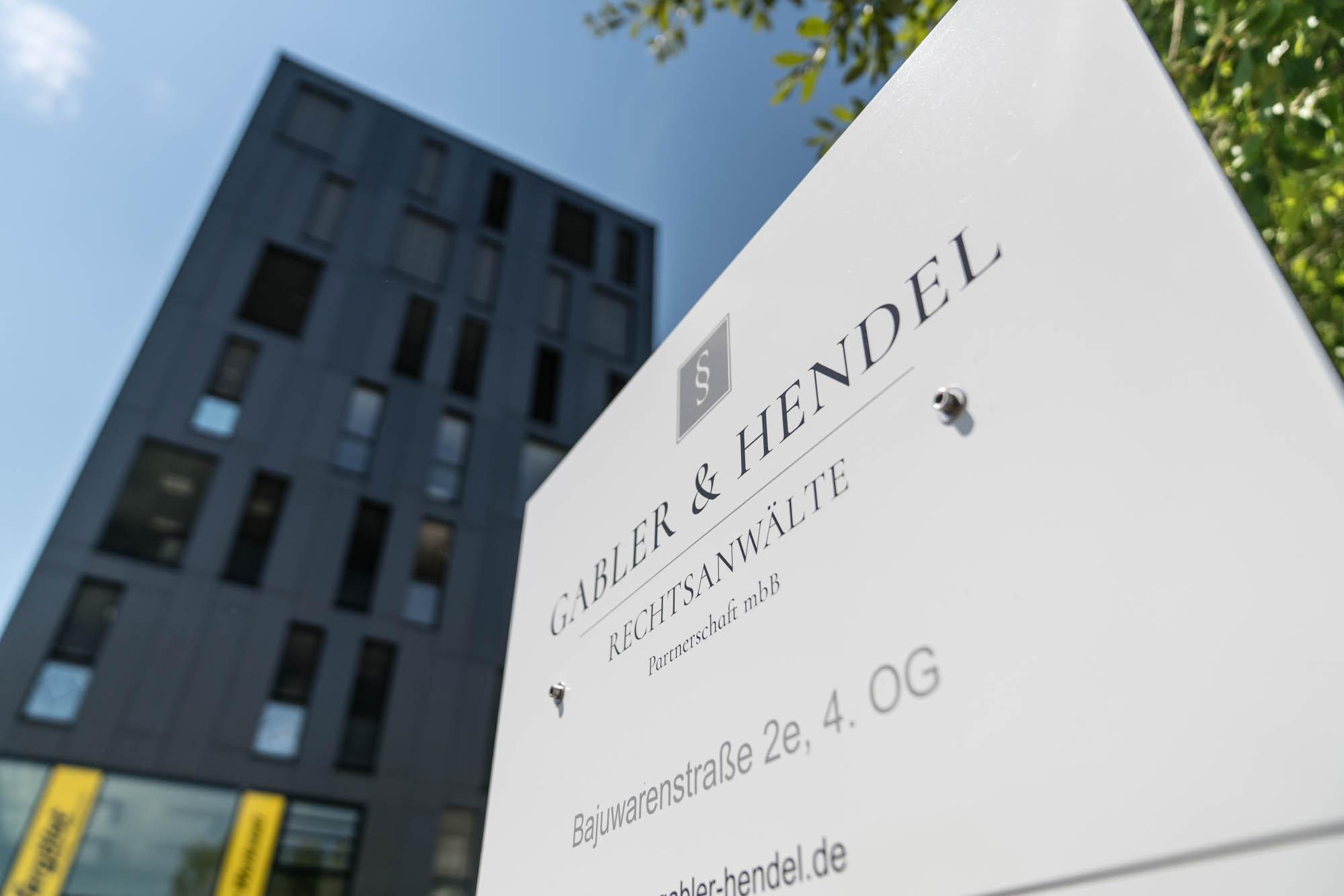 Rechtsanwälte Gabler & Hendel Partnerschaft mbB, Bajuwarenstraße in Regensburg