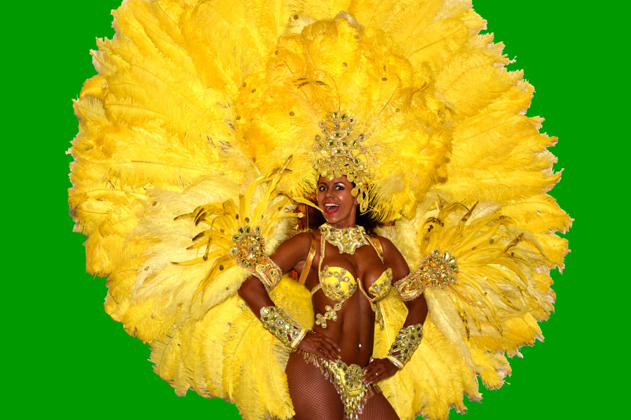 Copacabana Sambashow Berlin • Samba-Tänzerinnen aus Rio de Janeiro!, Naugarder Straße in Berlin