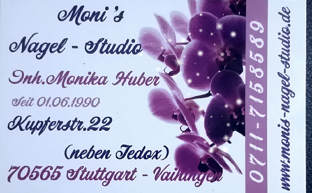 Moni's Nagel-Studio, Kupferstraße in Stuttgart