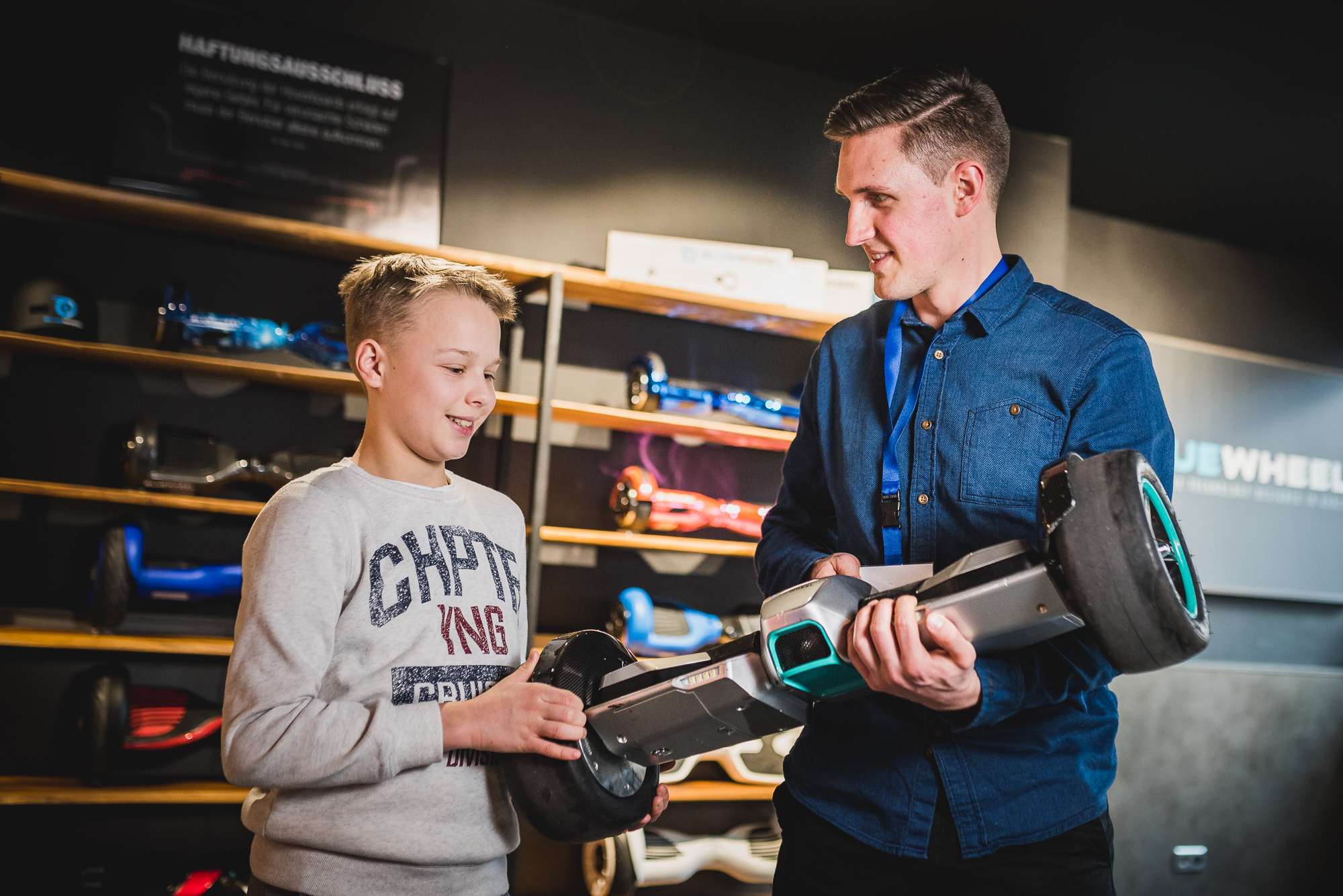 BLUEWHEEL, Bismarckstraße in Berlin