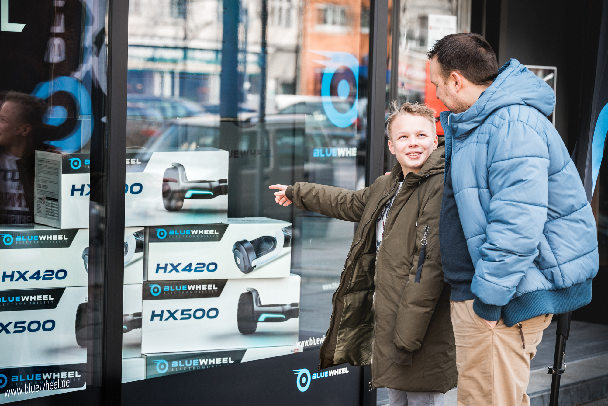 BLUEWHEEL, Bismarckstraße in Berlin