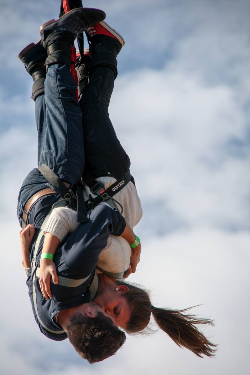 Bungee Action Düsseldorf, Pinienstraße in Düsseldorf