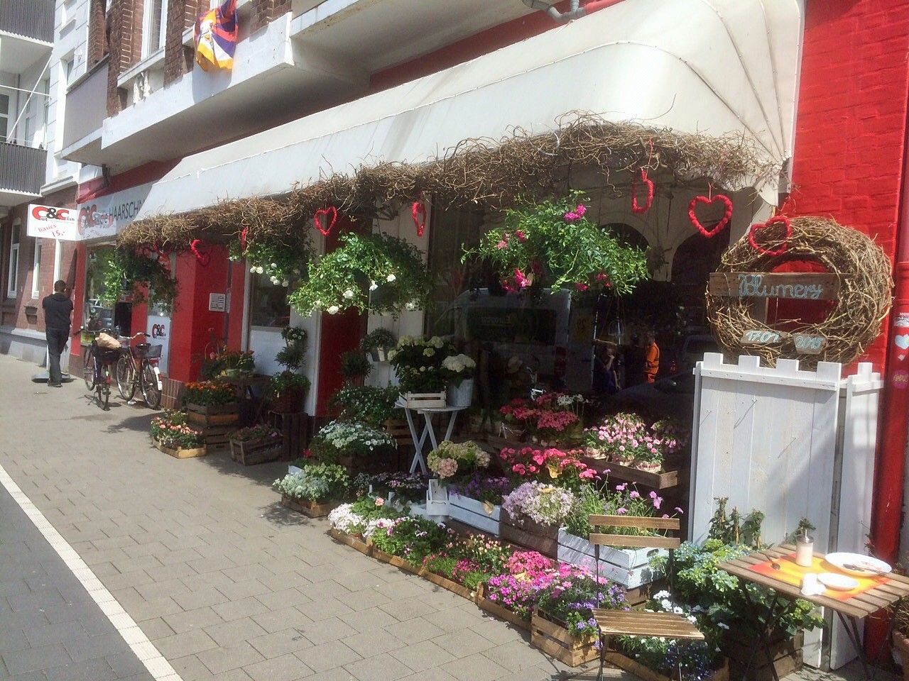 Blumery, Eckernförder Str. in Kiel