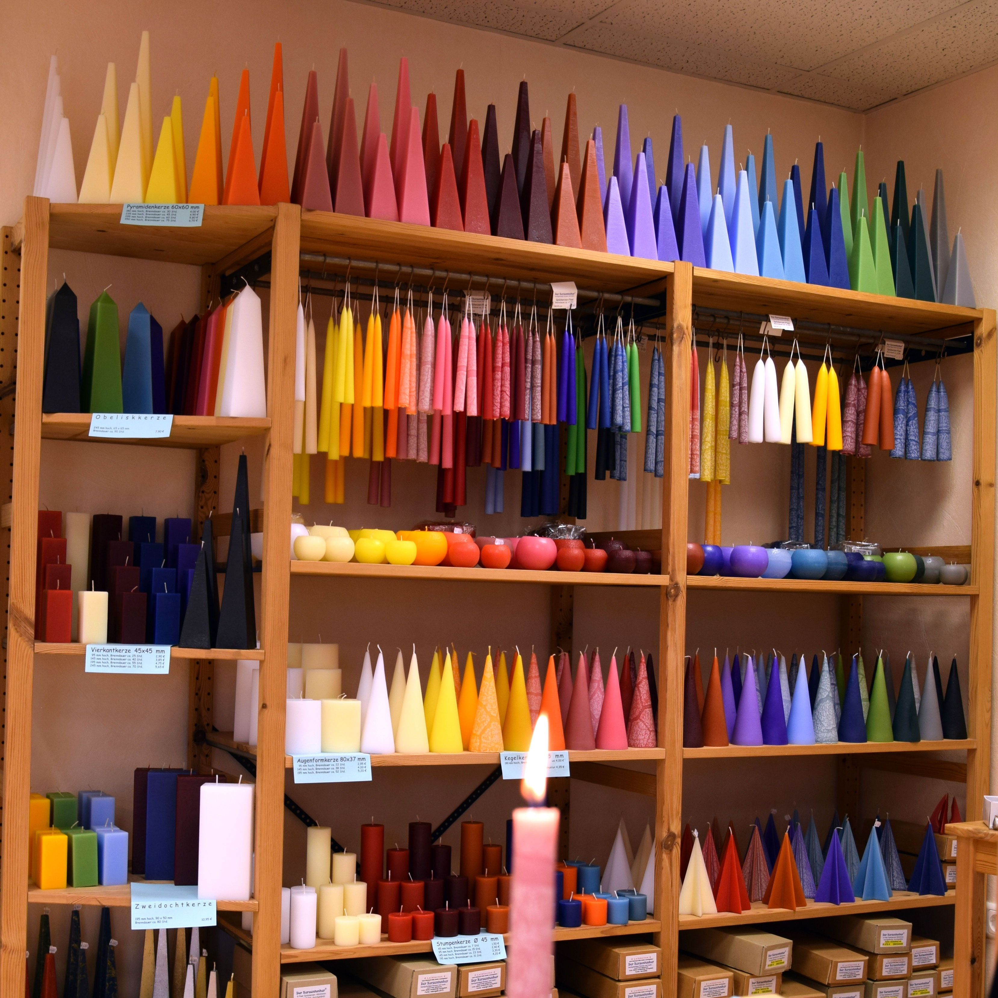 Der Kerzentunker(R) - handgefertigte Kerzen und mehr..., Schöne Aussicht in Hessisch Lichtenau