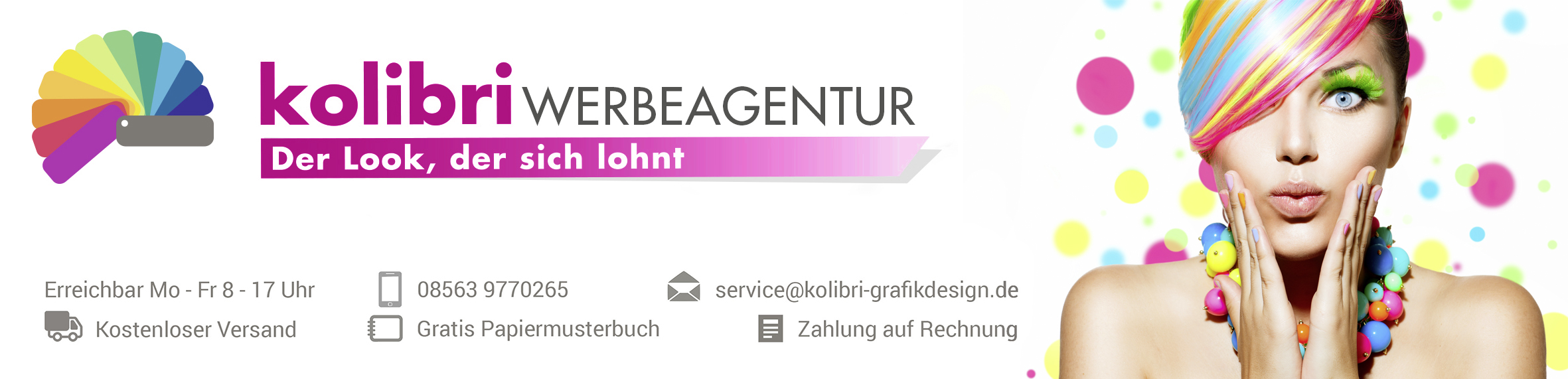 Kolibri Werbeagentur, Hauptstraße in Bad Birnbach