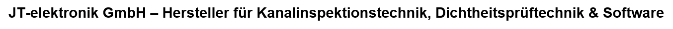 JT-elektronik GmbH – Hersteller für Kanalinspektionstechnik, Dichtheitsprüftechnik & Software, Robert-Bosch-Str. in Lindau