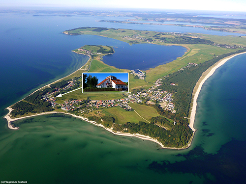 Ferienhaus auf Rügen an der Ostsee, Hauptstr. in Thiessow
