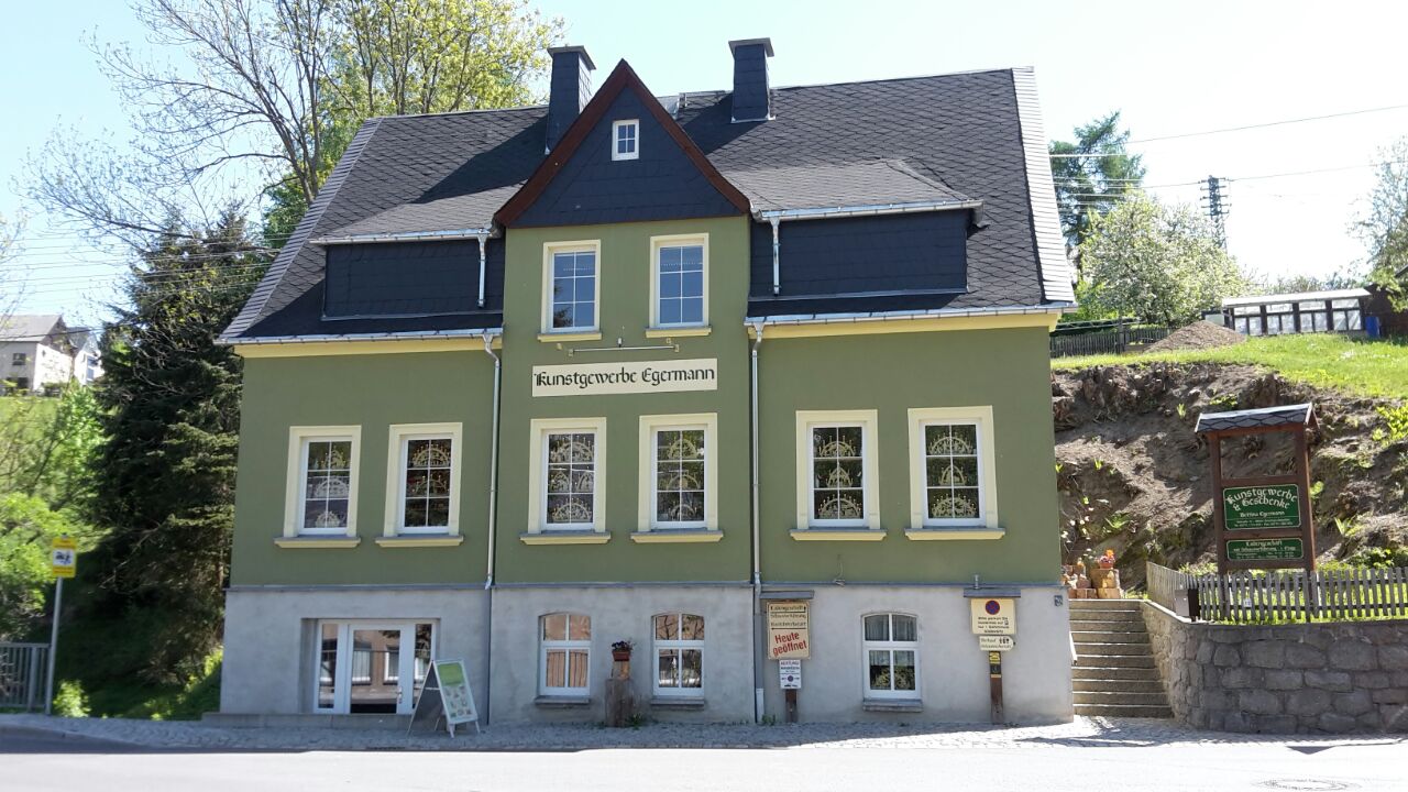 Waschleithe, Talstraße in Grünhain-Beierfeld