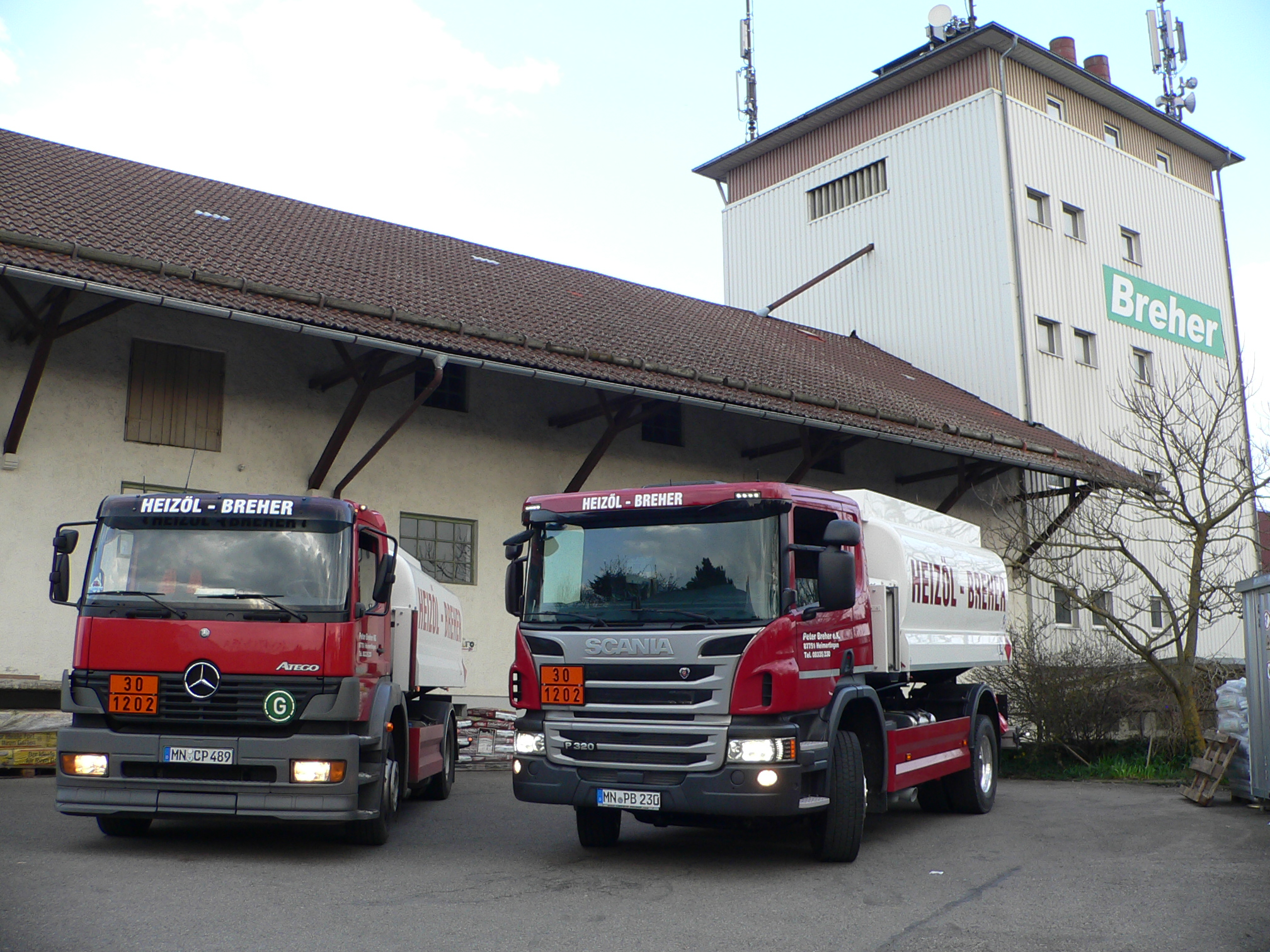 Peter Breher e.K. - Inh. Stefan Durst - Agrarhandel - Brennstoffe, Kempter Straße in Heimertingen