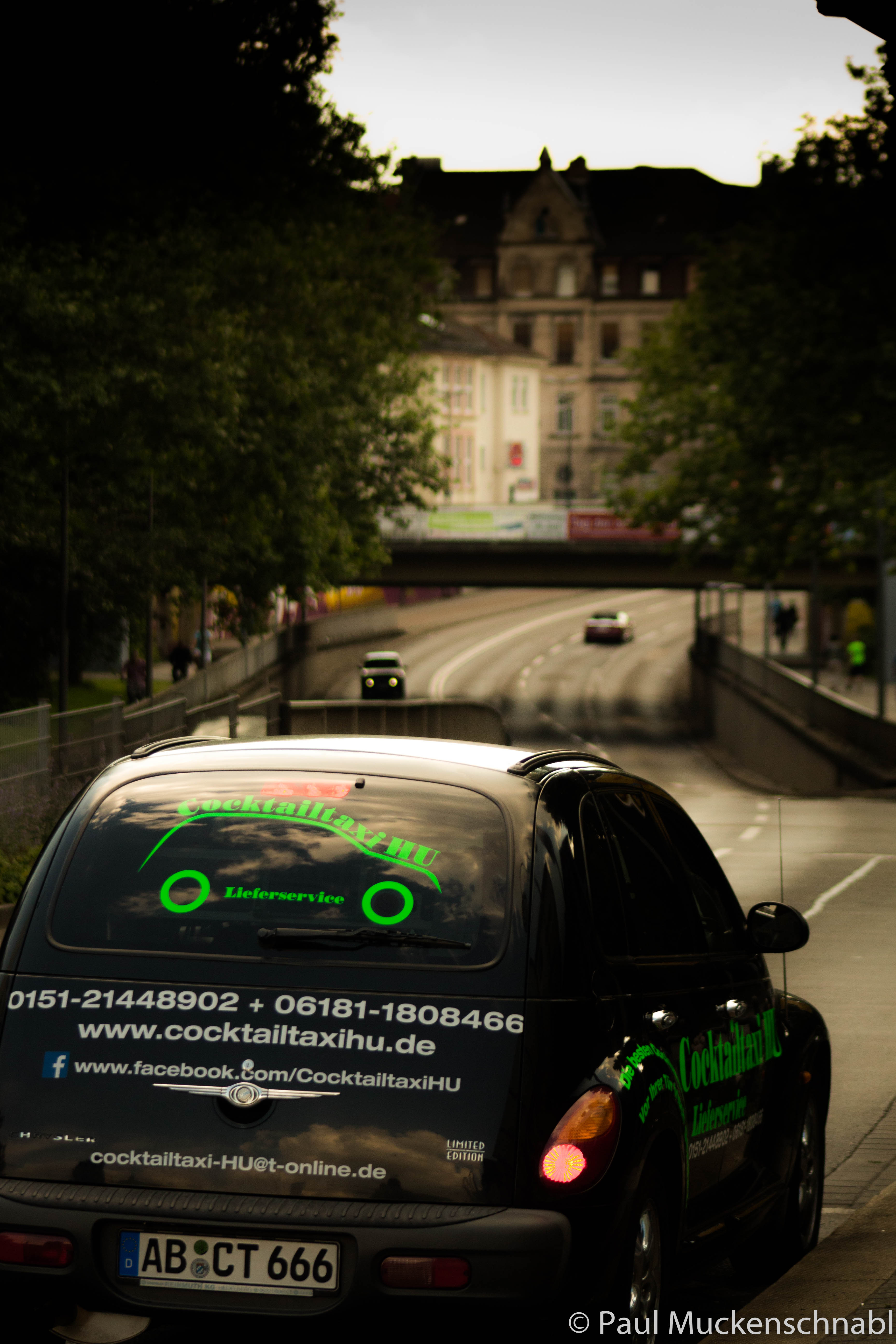 CocktailtaxiHU, Hauptstraße in Krombach