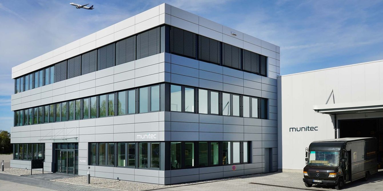 Munitec Vertriebs-GmbH, Messerschmittstraße in Hallbergmoos