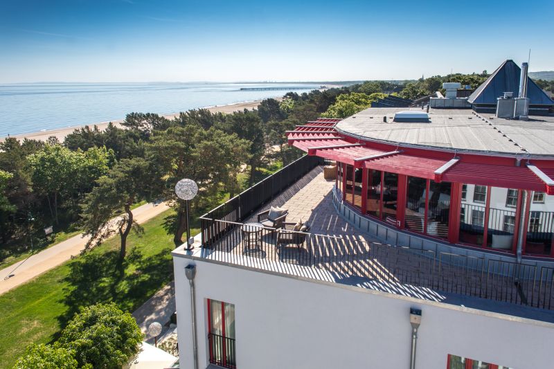 Strandhotel Heringsdorf, Liehrstraße in Heringsdorf