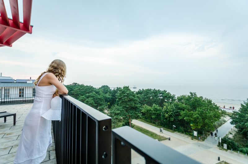 Strandhotel Heringsdorf, Liehrstraße in Heringsdorf