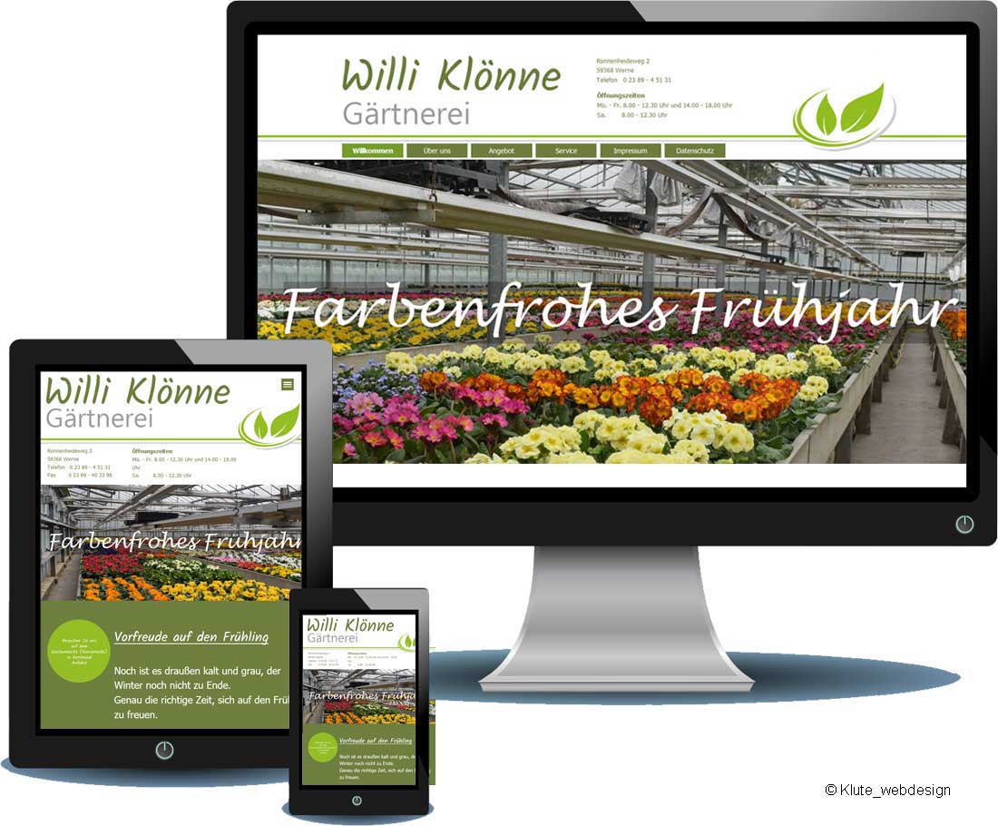 Klute_webdesign, Schillerstraße in Werne