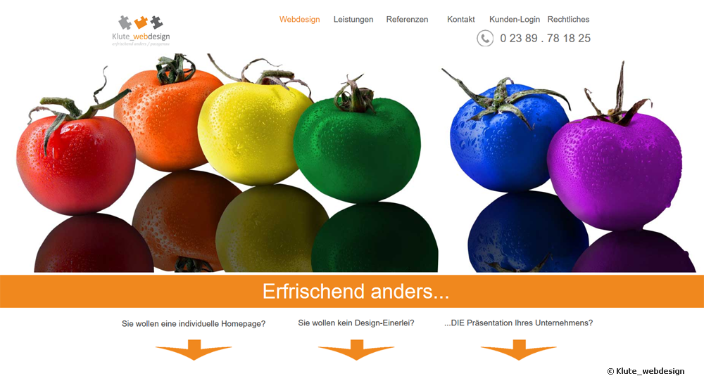 Klute_webdesign, Schillerstraße in Werne