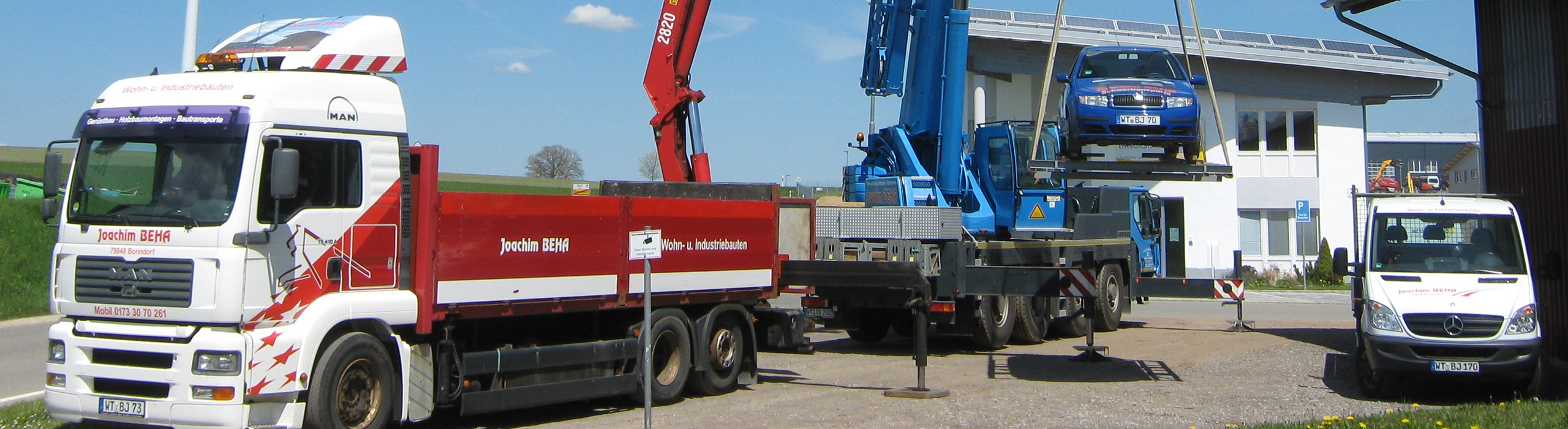 Kranservice - Autokran Joachim Beha, Im Breitenfeld in Bonndorf im Schwarzwald