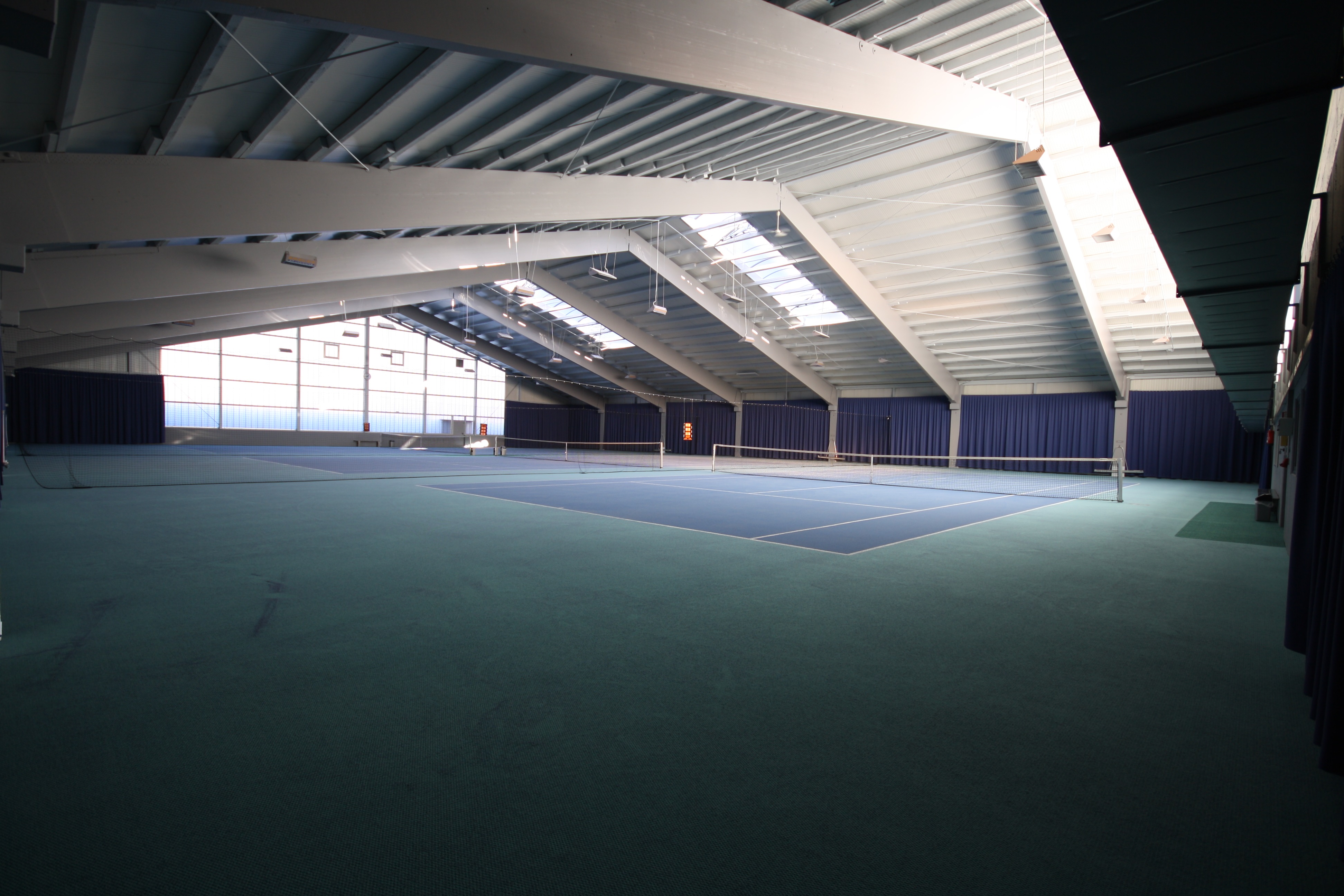 Tennishalle Schlierbach, Siemensstraße in Schlierbach