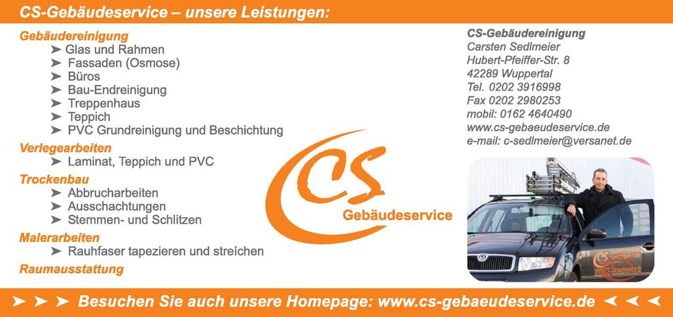 CS-Gebäudeservie, Hubert-Pfeiffer Str. in Wuppertal