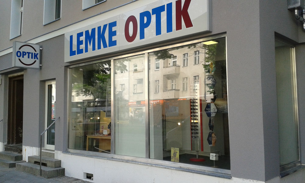 Lemke Optik, Hindenburgdamm in Berlin
