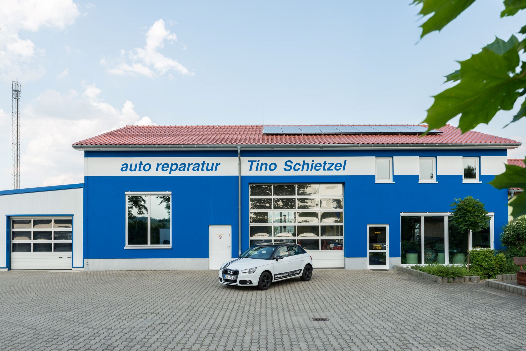 autoreparatur Tino Schietzel, Am Mittelstück in Priestewitz