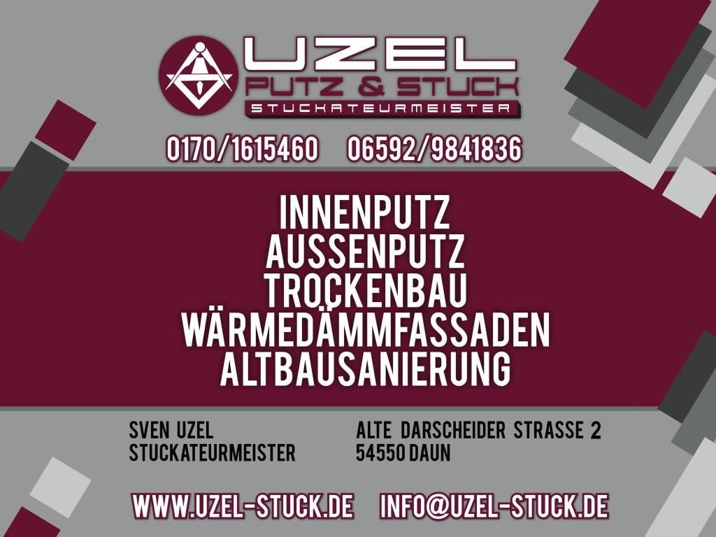 Uzel Putz & Stuck, Alte Darscheider Str. in Daun