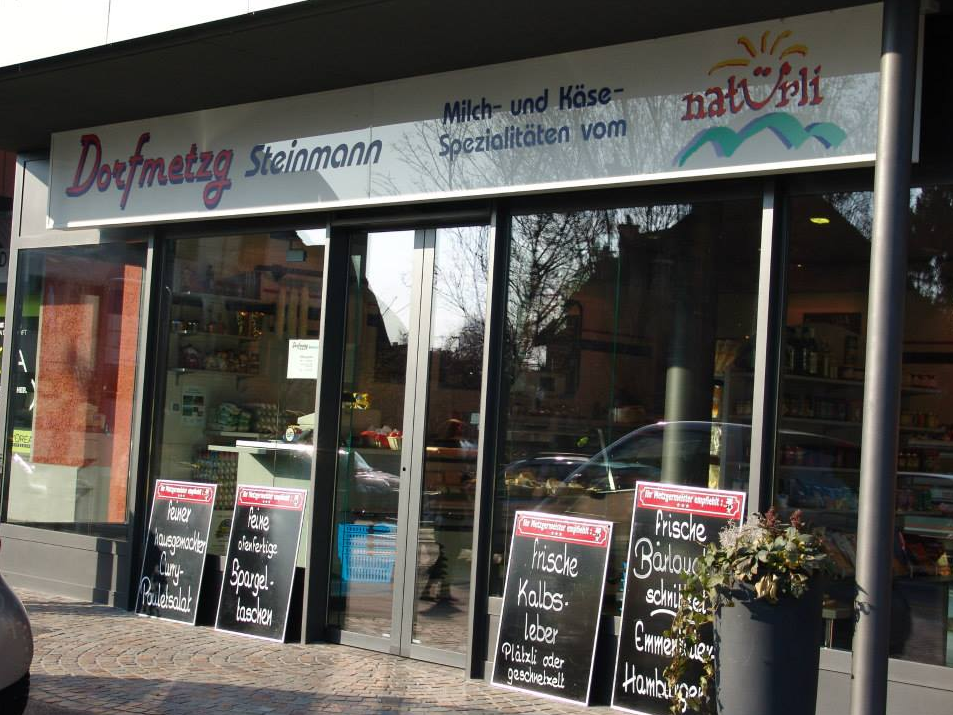 Dorfmetzg Steinmann AG, Klotenerstrasse in Bassersdorf