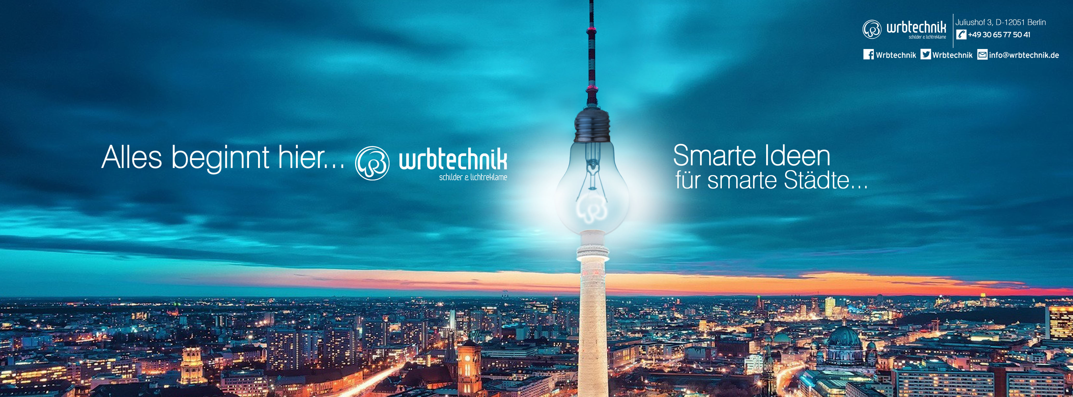 WRBTECHNIK Schilder & Lichtreklame, Juliushof in Berlin