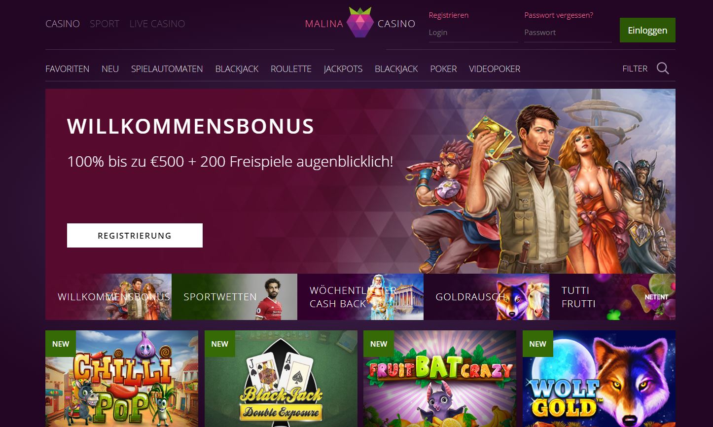 Malina Casino, Monschauer Straße in Bad Neuenahr-Ahrweiler