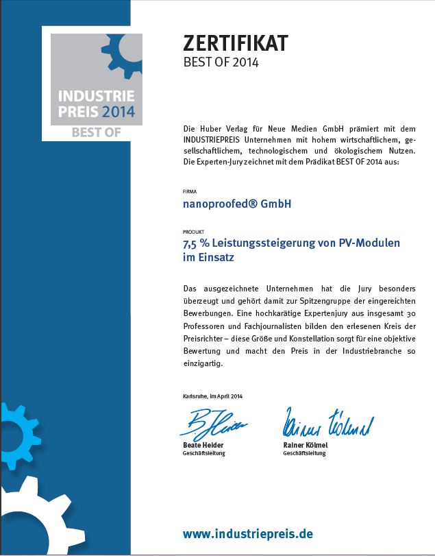 Nanoproofed GmbH, Blauenkrog in Scharbeutz