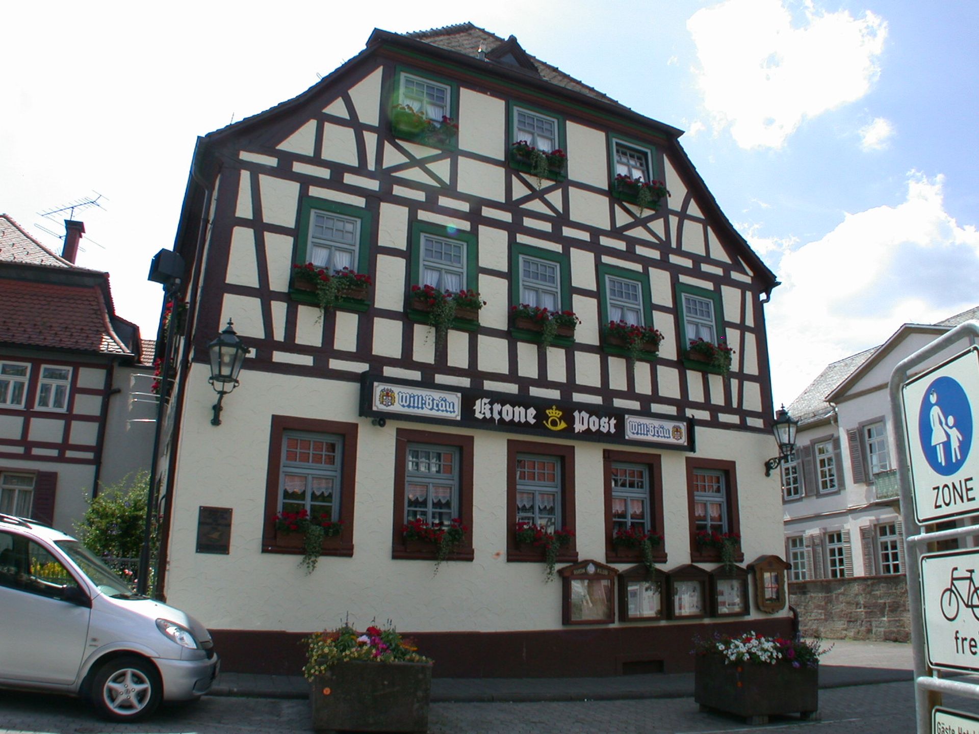 Hotel Krone Post, Marktplatz in Gersfeld